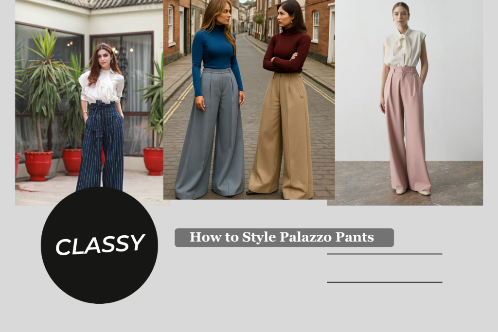 How to Style Palazzo Pants