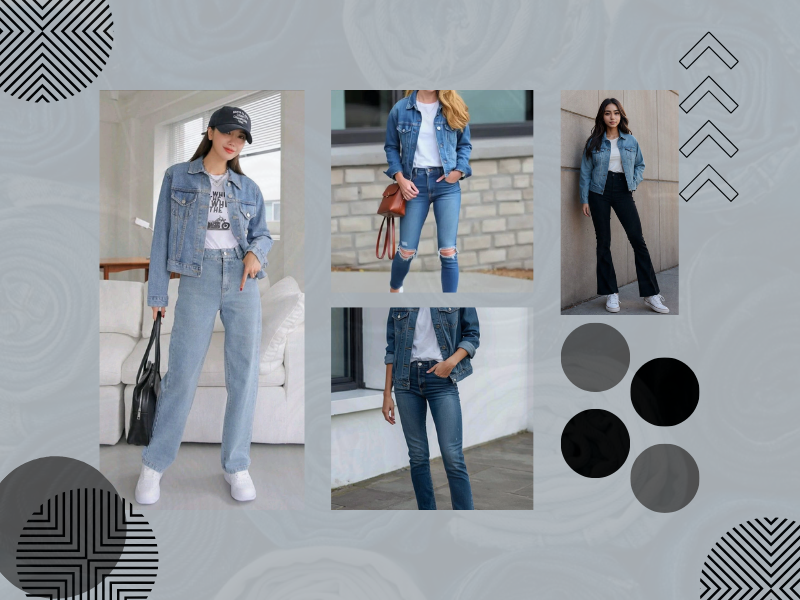 Pairing with Basic T-Shirts and Jean