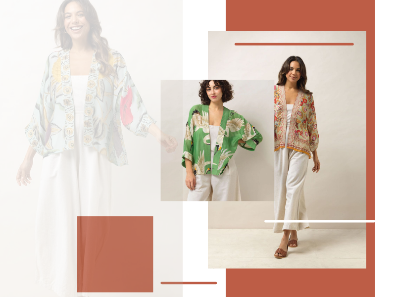 Shrug over a Button-Down Shirt