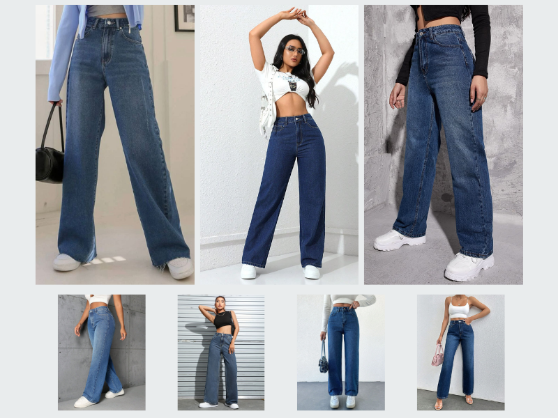 Straight Leg Jeans