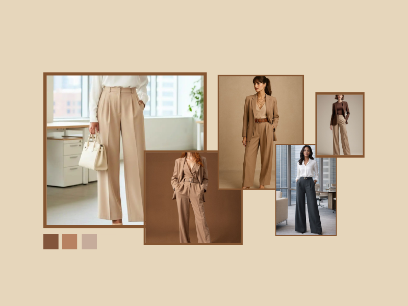 Styling Palazzo Pants for Office Wear