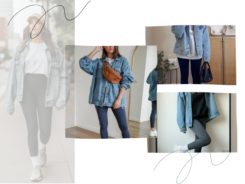 Styling with Leggings or Jogger